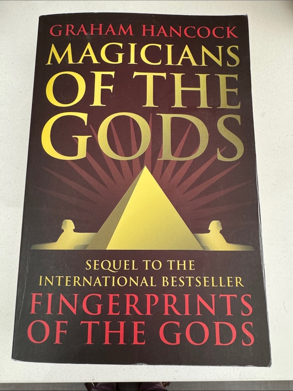 Magicians of the Gods - Graham Hancock - hardcover Book - sequel fingerprints